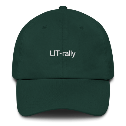 LIT - rally Embroidered Hat - Polychrome Goods 🍊