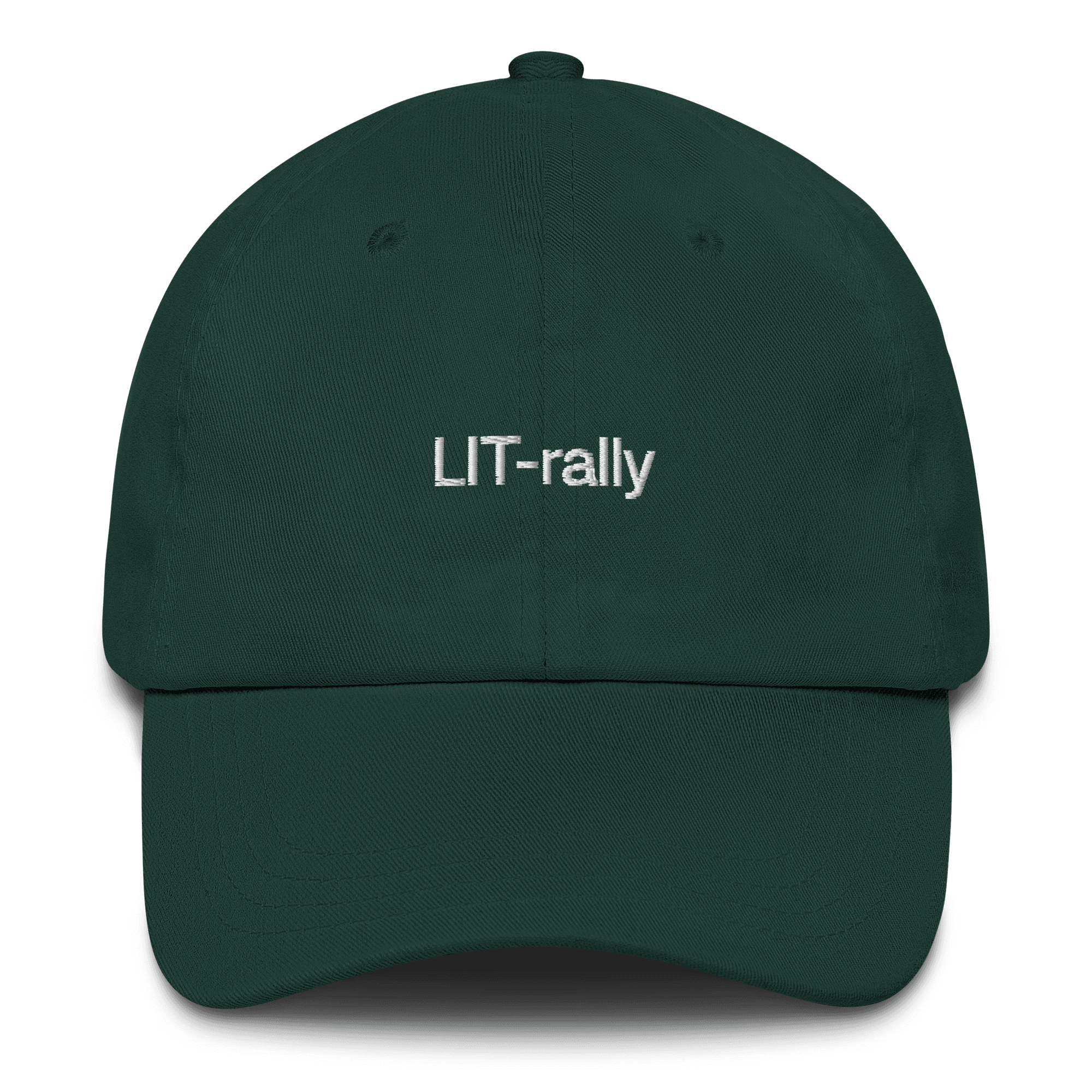 LIT-rally Embroidered Hat - Polychrome Goods 🍊