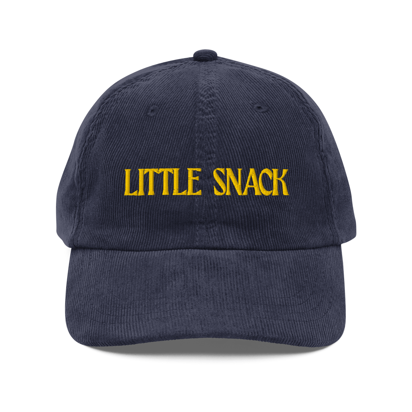 Little Snack Embroidered Corduroy Hat - Polychrome Goods