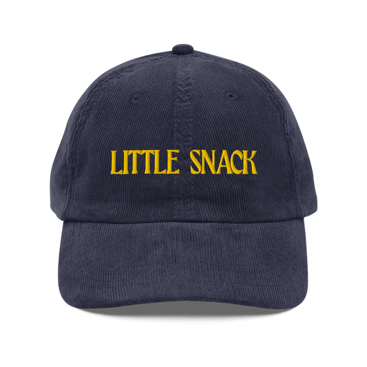 Little Snack Embroidered Corduroy Hat - Polychrome Goods