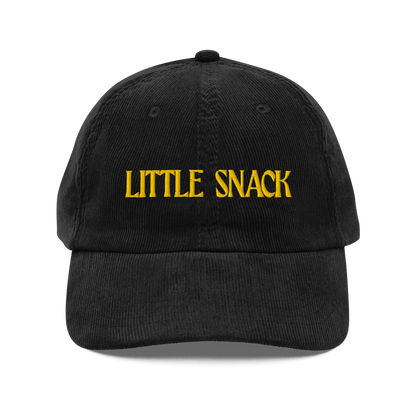 Little Snack Embroidered Corduroy Hat - Polychrome Goods