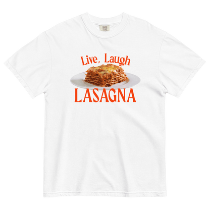 Live, Laugh, Lasagna - Polychrome Goods 🍊