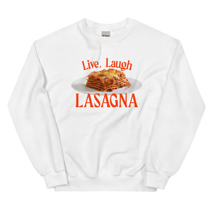 Live, Laugh, Lasagna - Polychrome Goods 🍊