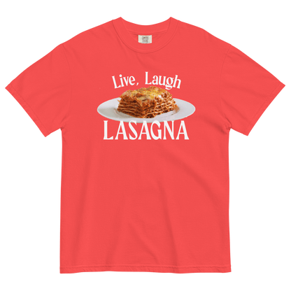 Live, Laugh, Lasagna - Polychrome Goods 🍊