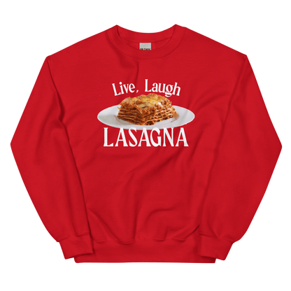 Live, Laugh, Lasagna - Polychrome Goods 🍊