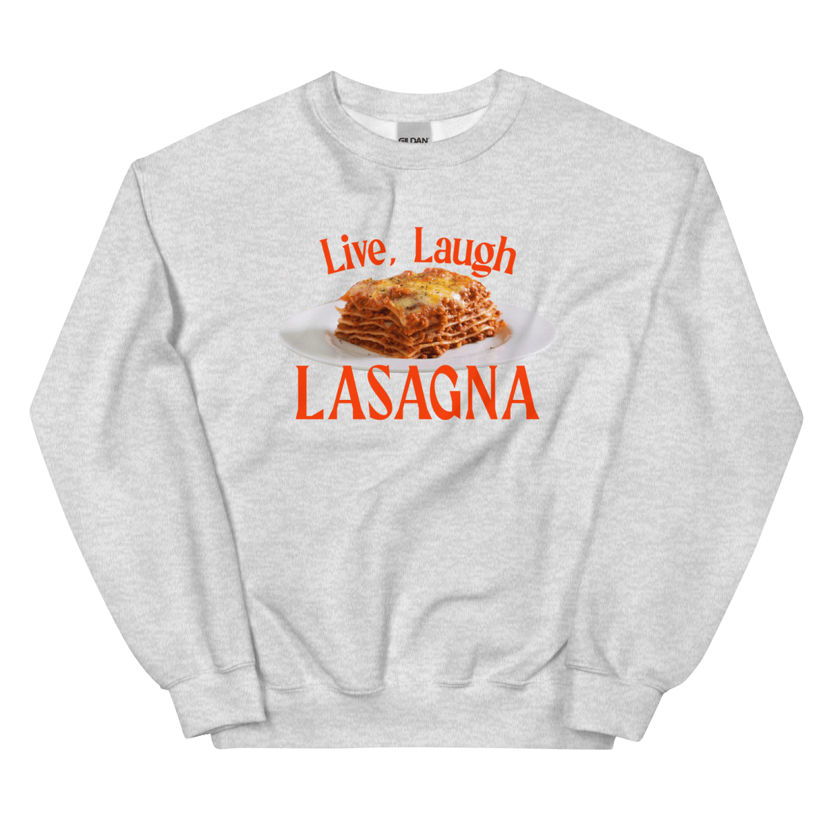 Live, Laugh, Lasagna - Polychrome Goods 🍊