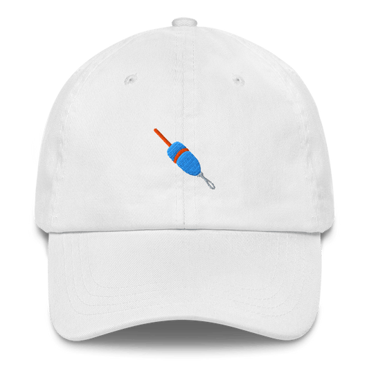 Lobster Buoy Embroidered Dad Hat - Blue/Orange - Polychrome Goods 🍊