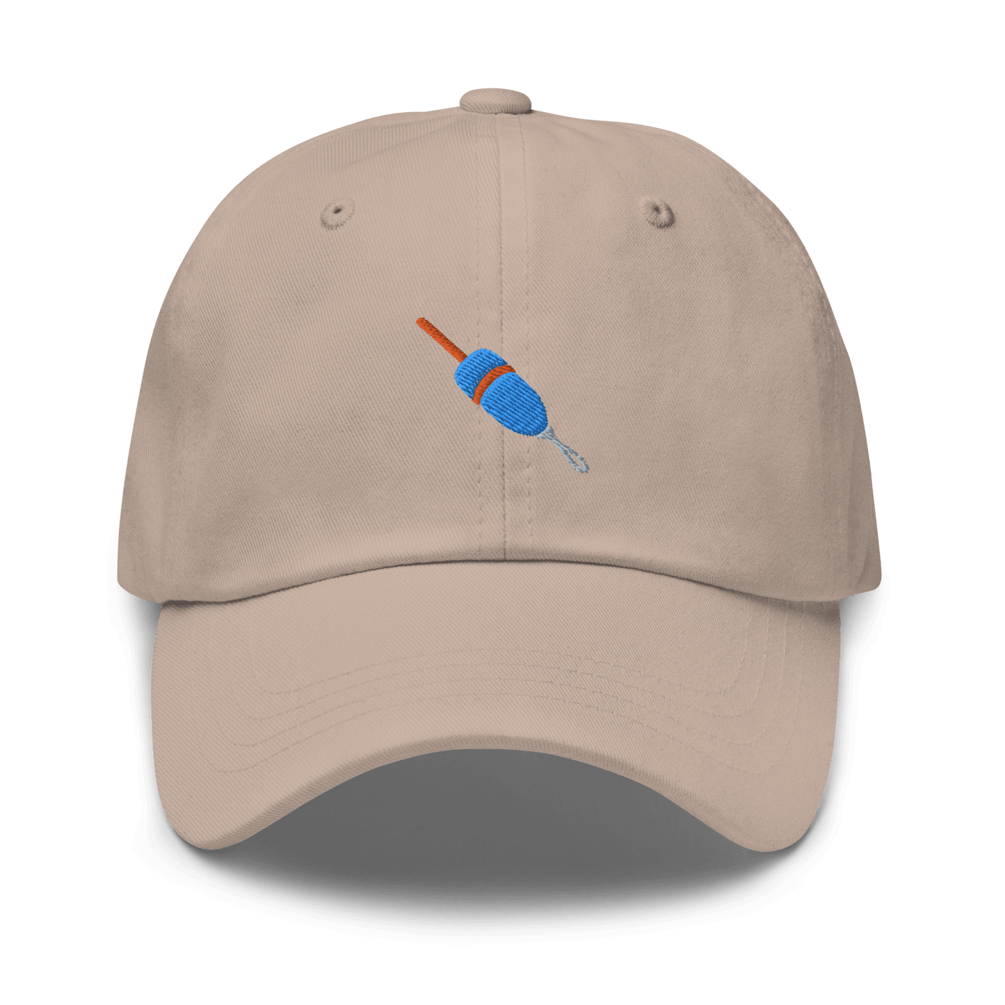 Lobster Buoy Embroidered Dad Hat - Blue/Orange - Polychrome Goods 🍊