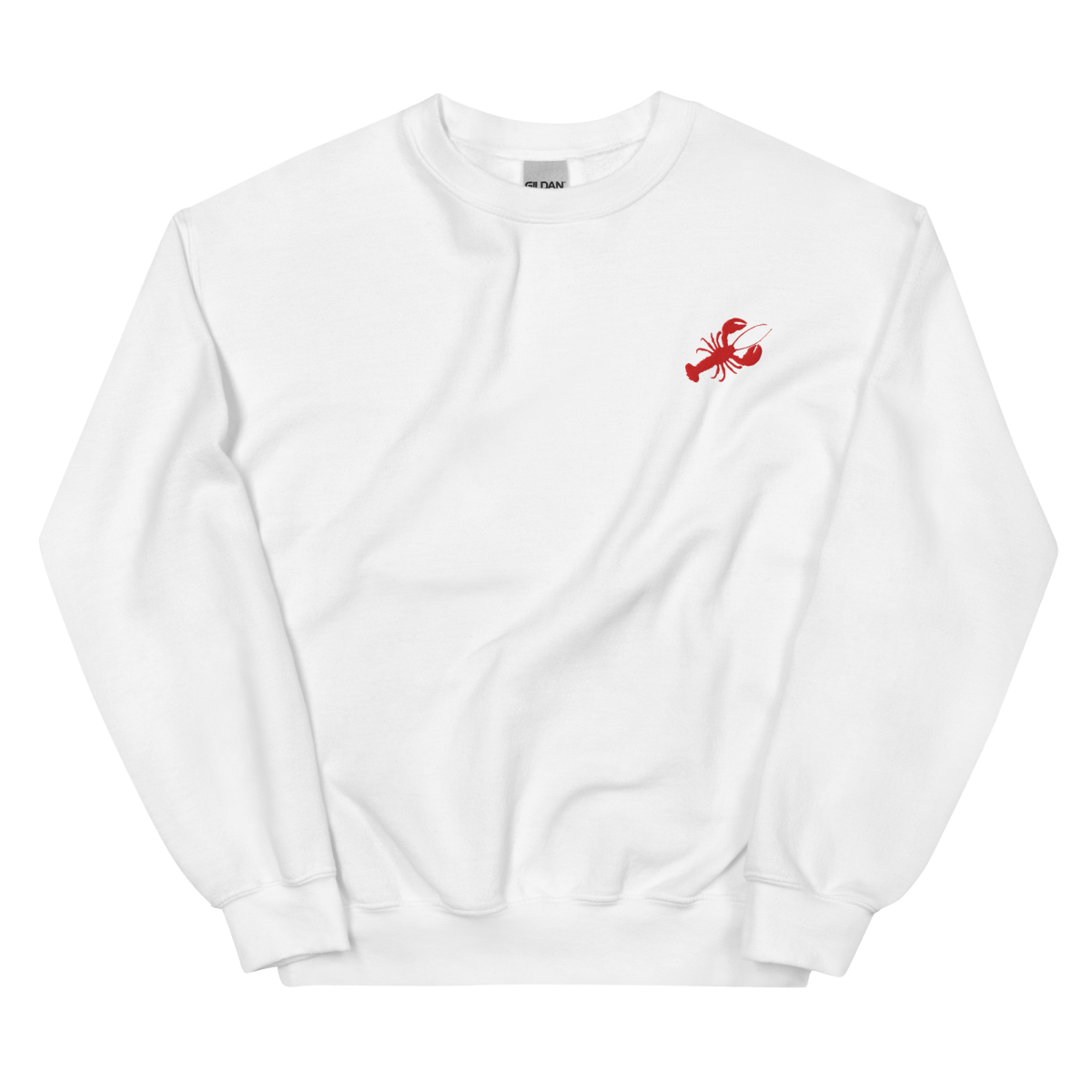 Lobster 🦞 Embroidered Sweatshirt - Polychrome Goods 🍊