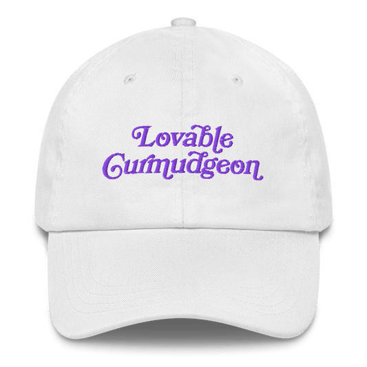 Lovable Curmudgeon Embroidered Hat - Polychrome Goods 🍊