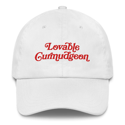 Lovable Curmudgeon Embroidered Hat - Polychrome Goods 🍊