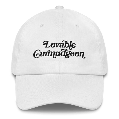 Lovable Curmudgeon Embroidered Hat - Polychrome Goods 🍊