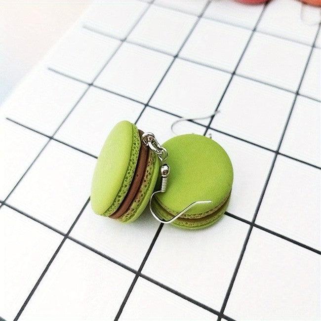 Macaroon Pendant Earrings - Polychrome Goods 🍊