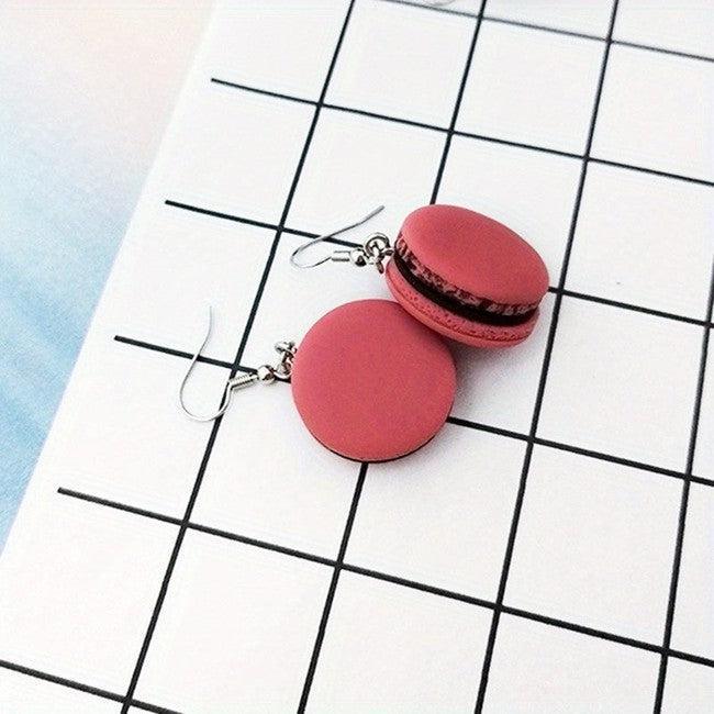 Macaroon Pendant Earrings - Polychrome Goods 🍊