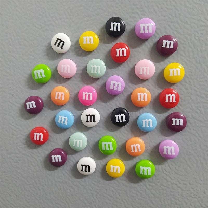 M&M Refrigerator Magnets (Set of 15) Polychrome Goods
