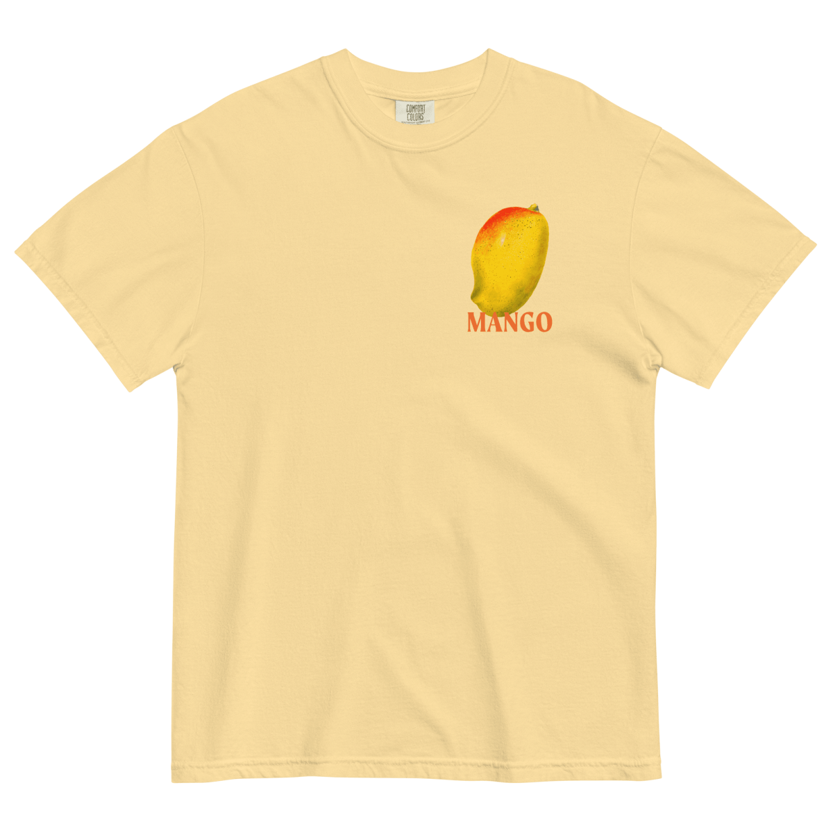 Mango (mango) Print T-Shirt - Polychrome Goods 🍊