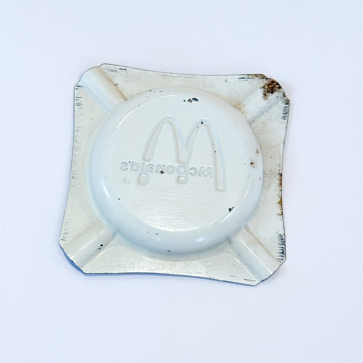 McDonald's Vintage Metal Ash Tray - Polychrome Goods 🍊