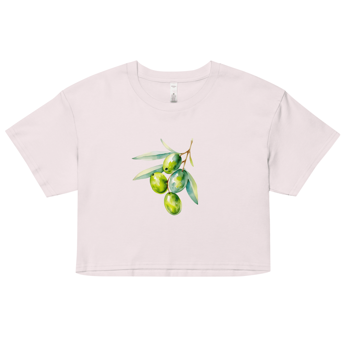 Mediterranean Olives Crop Top - Polychrome Goods 🍊