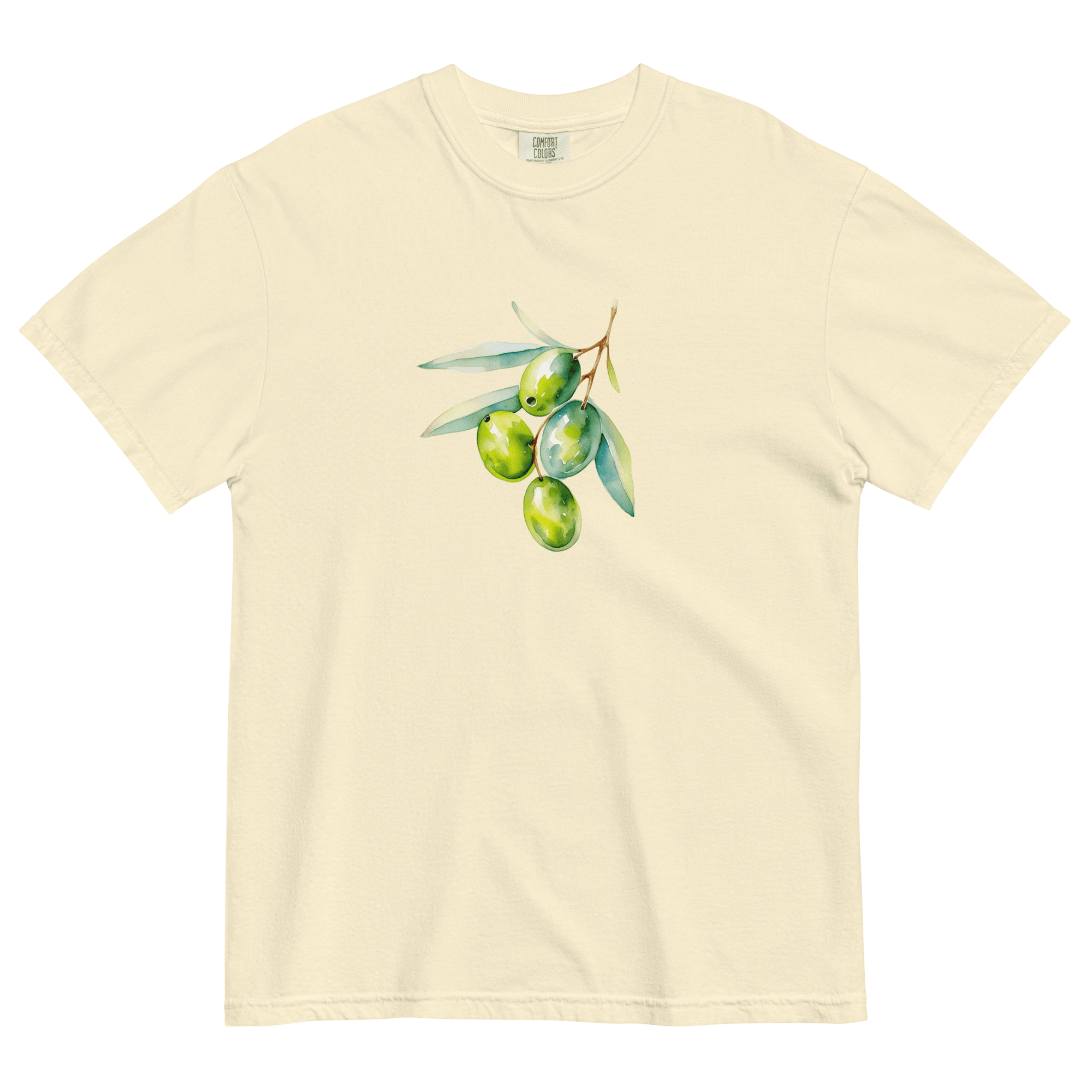 Mediterranean Olives T-Shirt - Polychrome Goods 🍊