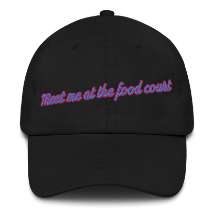 Meet me at the food court Embroidered Hat - Polychrome Goods 🍊