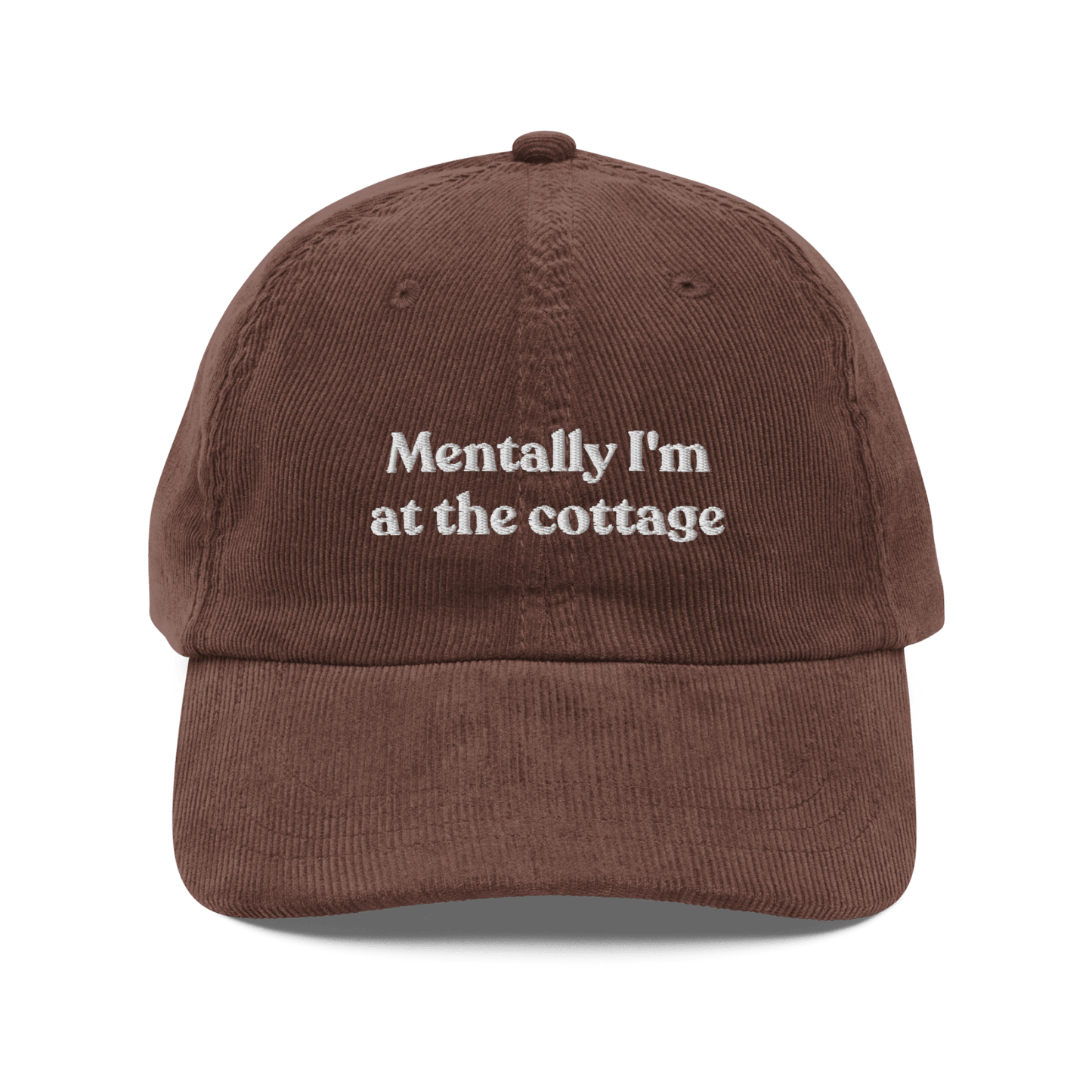 Mentally I'm At The Cottage Hat - Polychrome Goods