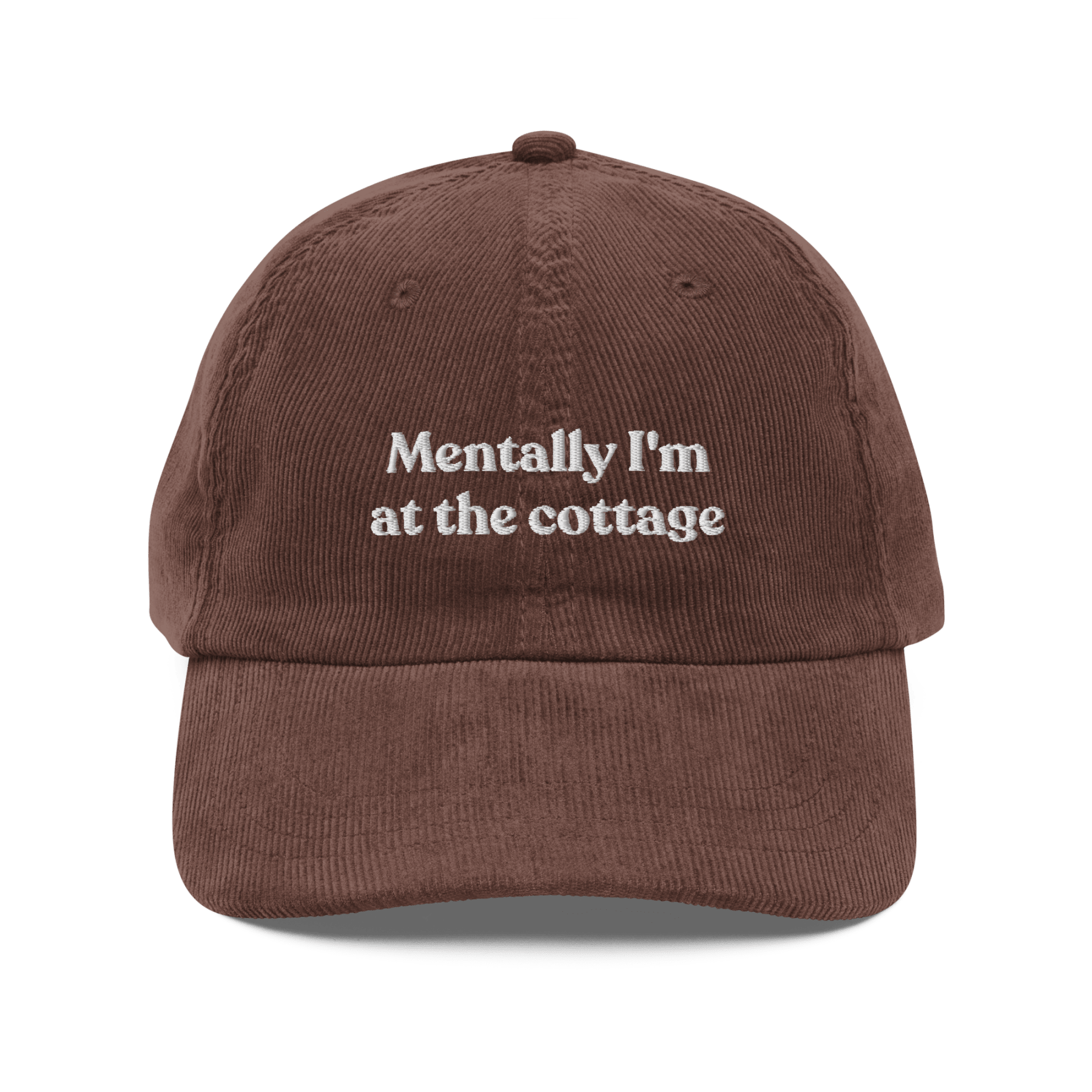 Mentally I'm At The Cottage Hat - Polychrome Goods