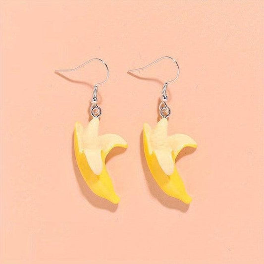 Mini Banana Earrings - Polychrome Goods 🍊