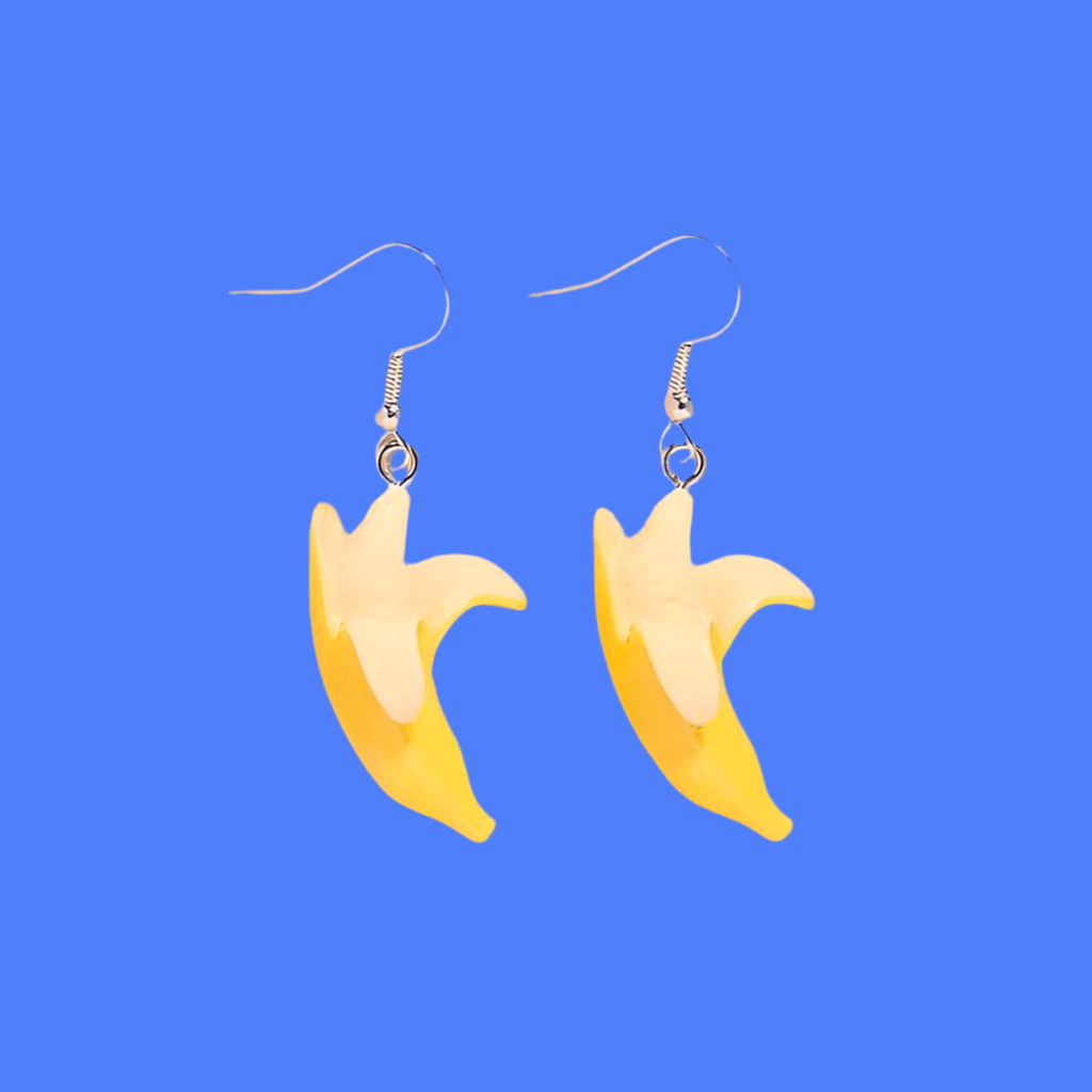 Mini Banana Earrings - Polychrome Goods 🍊