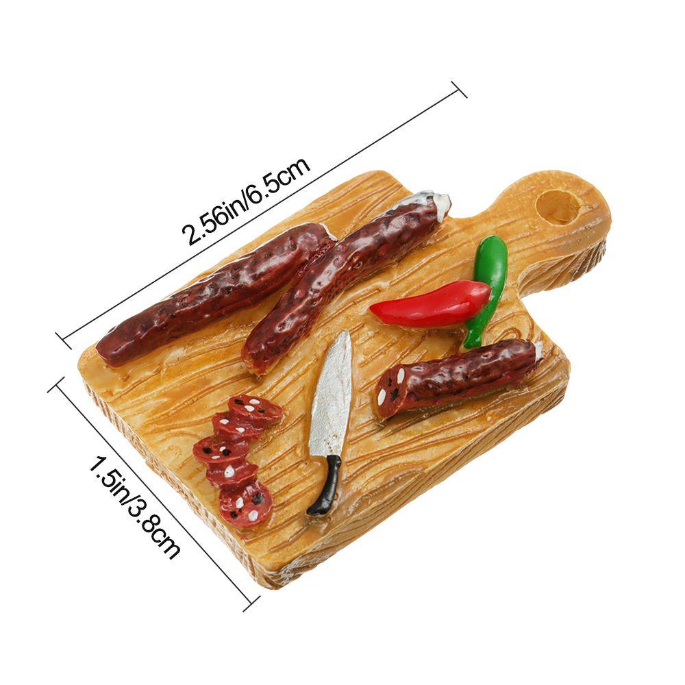 Mini Charcuterie Cutting Board Refrigerator Magnets - Polychrome Goods 🍊