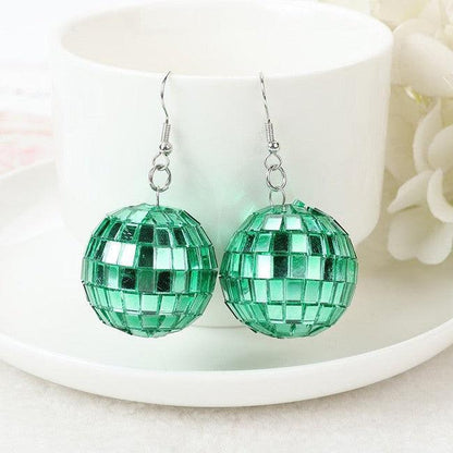 Mini Disco Ball Earrings - Polychrome Goods 🍊