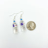 Mini Evian Water Bottle Earrings - Polychrome Goods 🍊