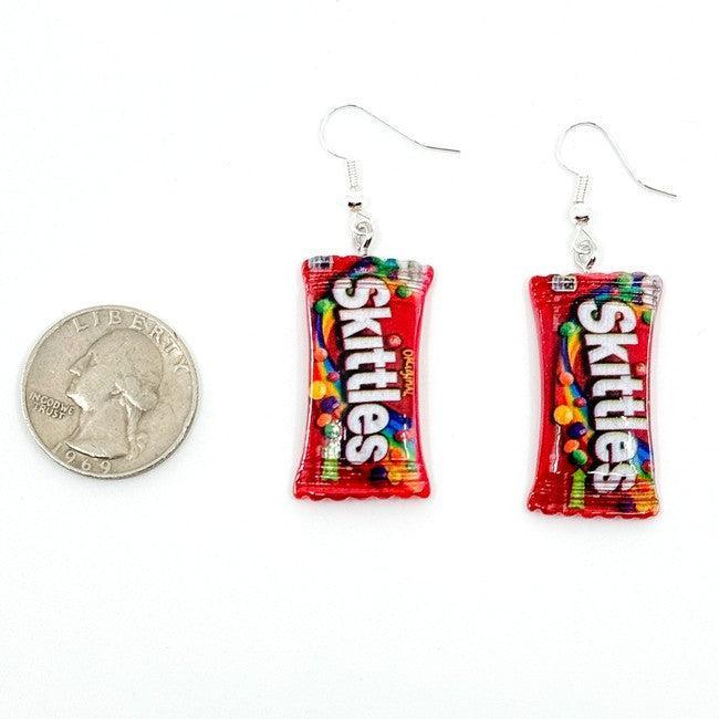 Mini Skittles Candy Earrings - Polychrome Goods 🍊