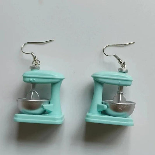 Mini Stand Mixer Earrings - Polychrome Goods 🍊