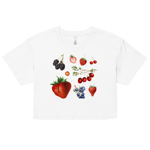 Mixed Berries Crop Top