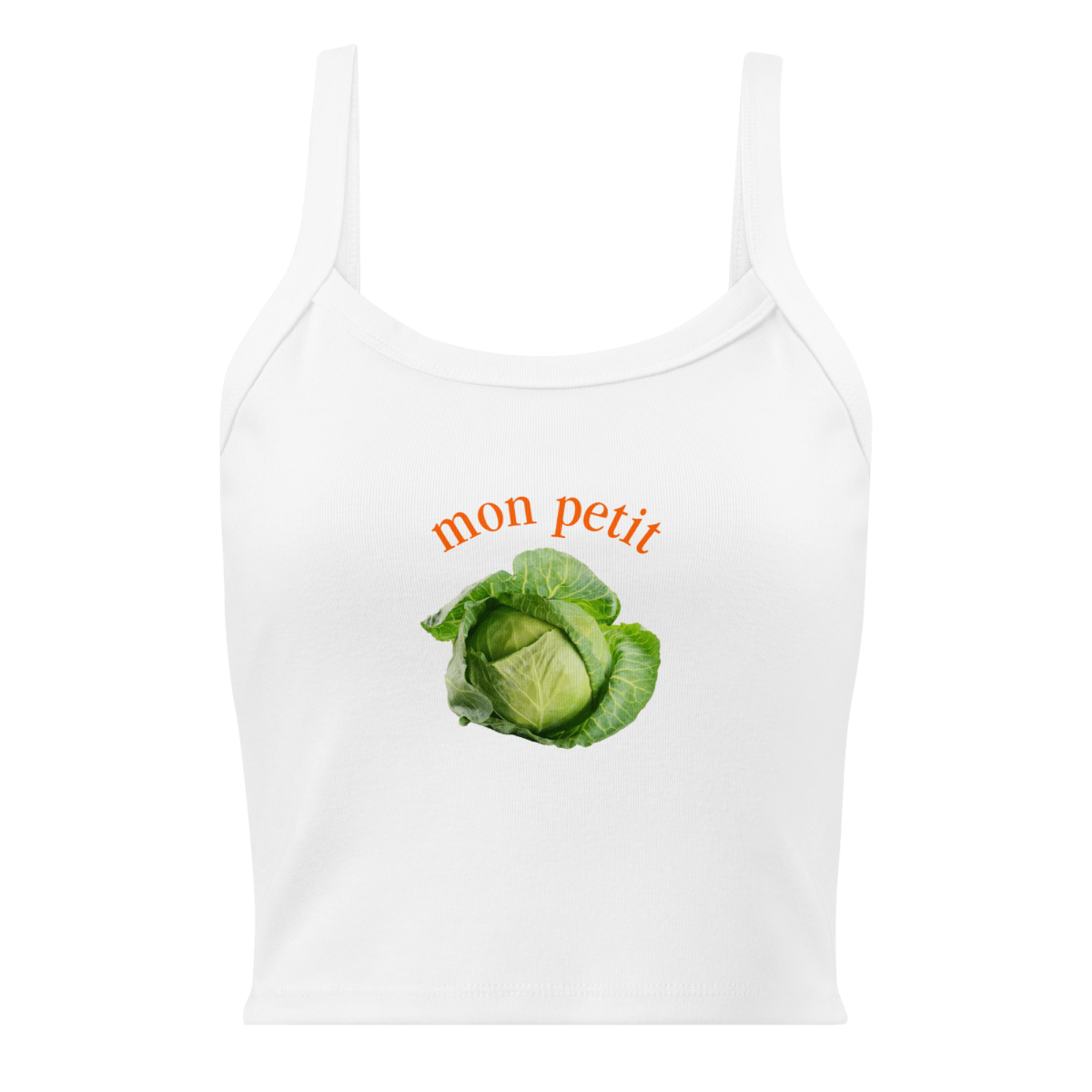 Mon Petit Chou Micro - rib Tank Top - Polychrome Goods 🍊