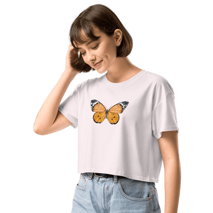 Monarch Butterfly Crop Top - Polychrome Goods 🍊