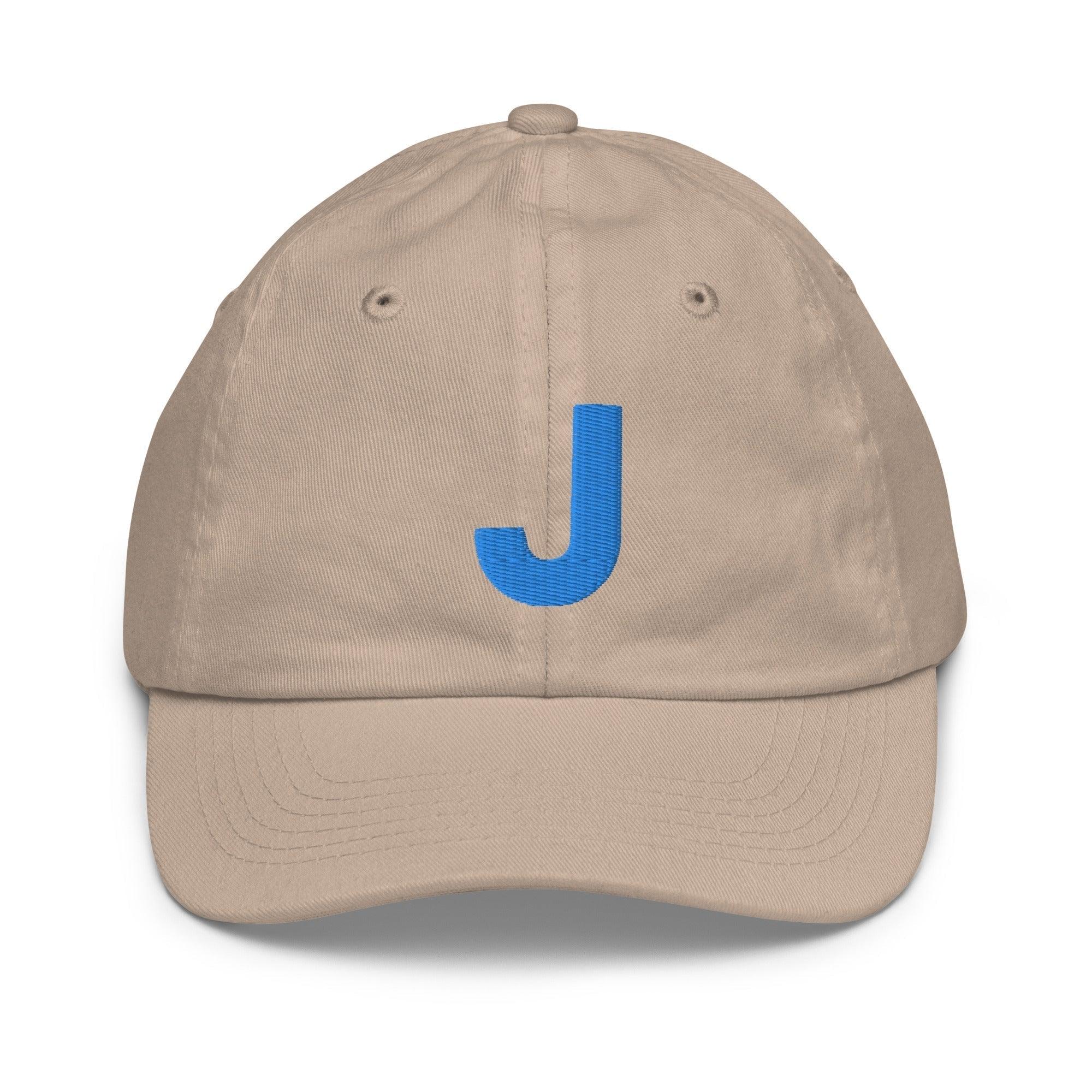 Monogram Embroidered Dad Hat for Kids - Personalized! Polychrome Goods