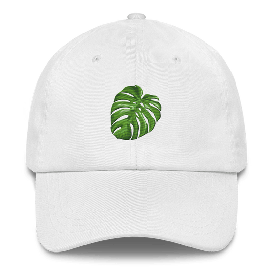 Monstera Leaf Plant Embroidered Hat - Polychrome Goods 🍊