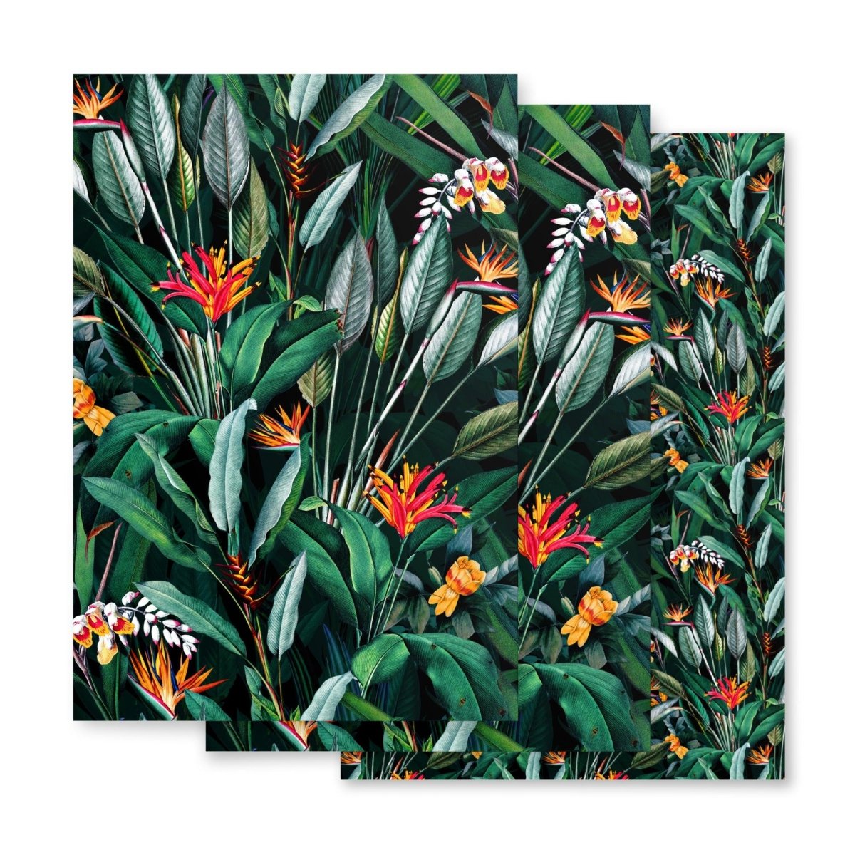 "Monte" Tropical Floral Wrapping Paper - Polychrome Goods 🍊