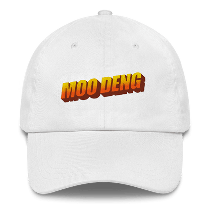 Moo Deng WordArt Embroidered Hat - Polychrome Goods 🍊