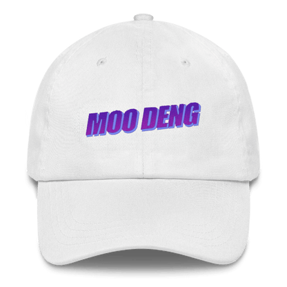 Moo Deng WordArt Embroidered Hat - Polychrome Goods 🍊