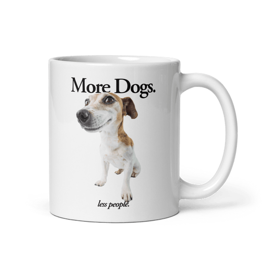 More Dogs, Less People Mug - Polychrome Goods 🍊