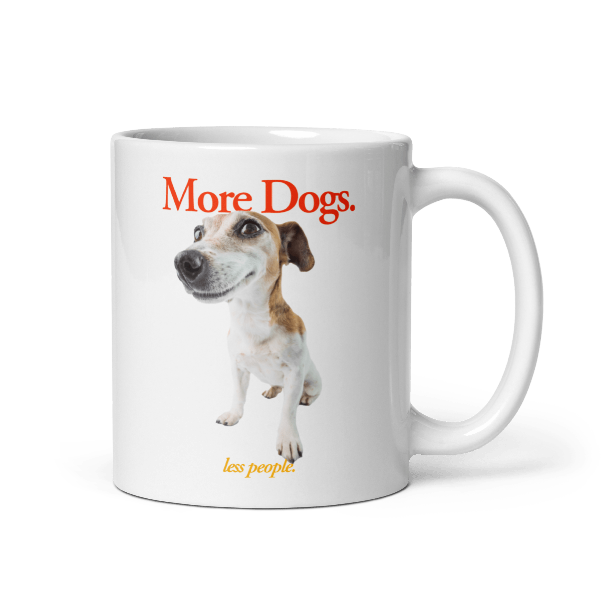 More Dogs, Less People Mug - Polychrome Goods 🍊