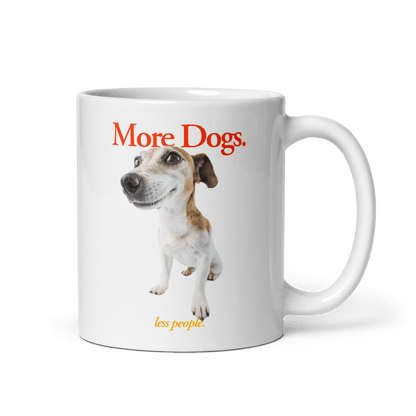 More Dogs, Less People Mug - Polychrome Goods 🍊