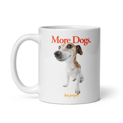 More Dogs, Less People Mug - Polychrome Goods 🍊