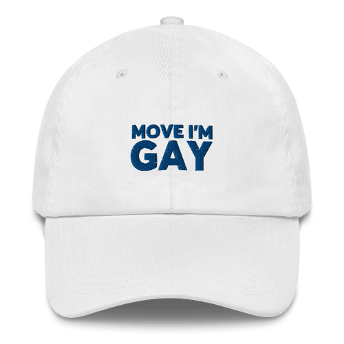 Move I'm GAY Embroidered Hat for Pride