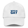 Move I'm GAY Embroidered Hat for Pride - Polychrome Goods 🍊