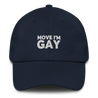 Move I'm GAY Embroidered Hat for Pride - Polychrome Goods 🍊