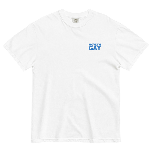 Move I'm GAY Embroidered Shirt for Pride