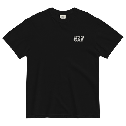 Move I'm GAY Embroidered Shirt for Pride - Polychrome Goods 🍊